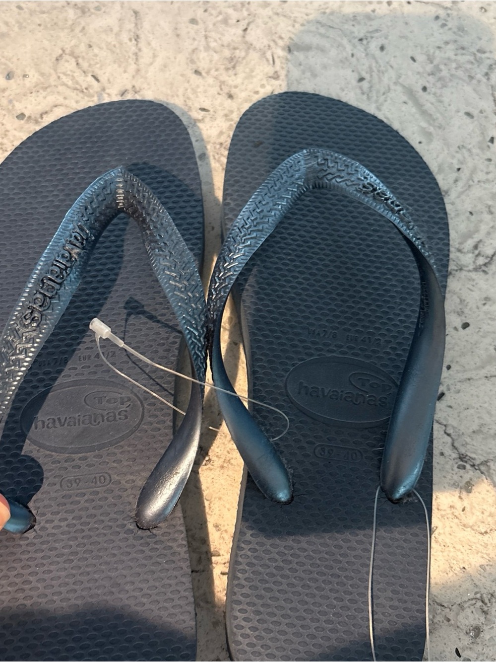 Havaianas Classic Flip Flops in indigo Blue